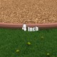 4 inches high Curb with 2 Stakes